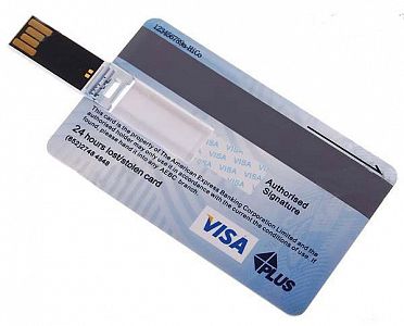 USB флешка карточка